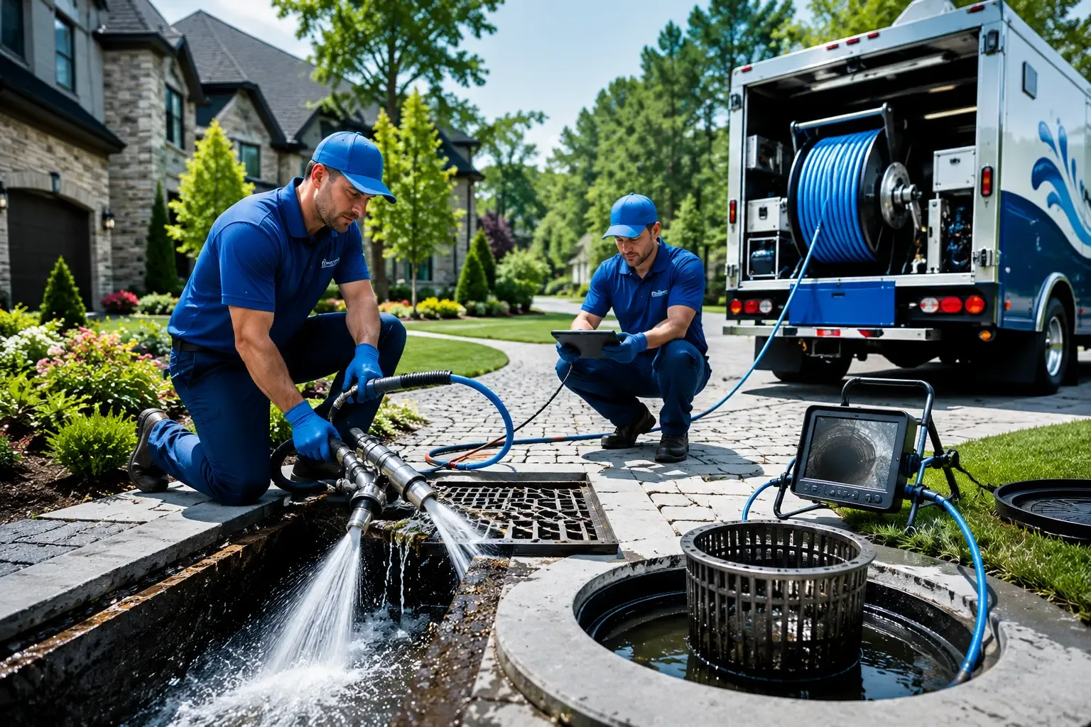 Local outdoor drain cleaning professionals in Richland, NY
